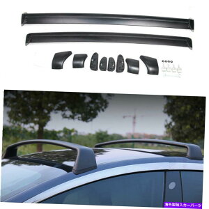 [tLA eXf3 2017-2022pubNA~jEgbv[tbNווLA[ Black Aluminum Top Roof Rack Luggage Carrier Rail For Tesla Model 3 2017-2022