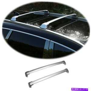 [tLA z_CRV CR-V 2017-2021A~jEVo[gbv[tJ[SbNNXo[ɓKĂ܂ Fit For Honda CRV CR-V 2017-2021 Aluminum Silver Top Roof Cargo Rack Cross Bars