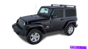 [tLA Rhino-rack JA6382 Vortex RLT600 2 BARobN{[[tbN07-18O[JK Rhino-Rack Ja6382 Vortex Rlt600 2 Bar Backbone Roof Rack For 07-18 Wrangler Jk