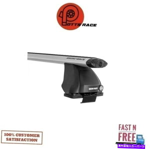 [tLA Rhino Rack Vortex Silver 2 Bar Roof Rack Ja2960 for 2007-2013 Acura MDX 4DR SUV Rhino Rack Vortex Silver 2 Bar Roof Rack JA2960 For 2007-2013 Acura MDX 4dr SUV