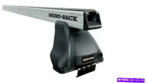 ���[�t�L�����A Rhino Rack 16-19�ɍ������Y�^�C�^��XD 4DR�s�b�N�A�b�v�N���[�L���u�V���o�[2BAR���[�t���b�N Rhino Rack 16-19 Fits Nissan Titan XD 4dr Pick Up Crew Cab Silver 2Bar Roof Rack�y���s�A���i�z