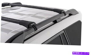 [tLA RhinobNQXeXo[ubN2o[[tbNJa7981 Rhino Rack Vortex StealthBar Black 2 Bar Roof Rack JA7981