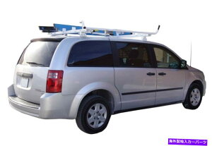[tLA ~jop̃A~jE͂bN - VObN_E Aluminum Ladder Rack for Minivan - Single Lock Down