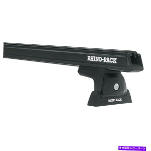 ���[�t�L�����A Rhino-rack y01-130b-nt�w�r�[�f���[�e�B�u���b�N�g���b�N���[�t���b�N�V�X�e�� Rhino-Rack Y01-130B-NT Heavy Duty Black No Track Roof Rack System�y���s�A���i�z