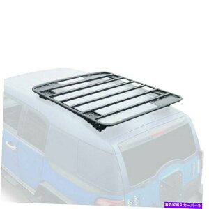 [tLA g^FJN[U[07-12vbgtH[[tJ[SoXPbg57.5 "L X 51.25" W For Toyota FJ Cruiser 07-12 Platform Roof Cargo Basket 57.5" L x 51.25" W
