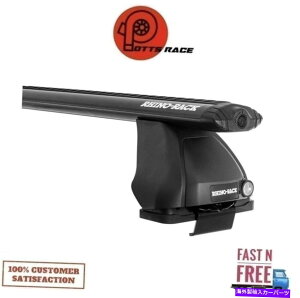 [tLA Rhino Rack Ja1776 Vortex 2500[tbNVXeubN12-19g^vEX Rhino Rack JA1776 Vortex 2500 Roof Rack System Black For 12-19 Toyota Prius