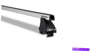 [tLA RhinobNJA3466Vo[2tbV[tW[vRpXp̃o[[tbNVXe Rhino Rack Ja3466 Silver 2 Bar Roof Rack System For Jeep Compass W/ Flush Rails
