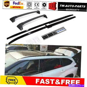[tLA 4PCS[tbNNXo[NXo[tBbg2020-2022g^nC_[N[K[ 4Pcs Roof Rack Cross Bars Crossbars Fits for 2020-2022 Toyota Highlander Kluger