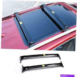 [tLA V{[equinox 2018-21ubNA~jEgbv[tbNוLA[ For Chevrolet Equinox 2018-21 Black Aluminum Top Roof Rack Luggage Carrier Rail