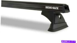 ���[�t�L�����A Rhino Rack 14-19�t�B�b�g�g���^�n�C�����_�[4DR SUV�w�r�[�f���[�e�B�[�u���b�N2�o�[���[�t���b�N Rhino Rack 14-19 Fits TOYOTA Highlander 4dr SUV Heavy Duty Black 2 Bar Roof Rack�y���s�A���i�z