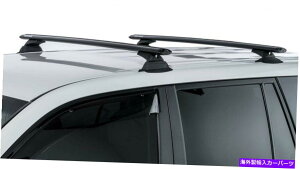 [tLA Rhino Rack 2014-2018 Mazda 3 5dr Hatch Vortex RCL Black 2 Bar Roof Rack Rhino Rack 2014-2018 Fits Mazda 3 5dr Hatch Vortex Rcl Black 2 Bar Roof Rack
