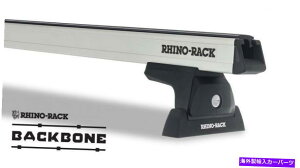 [tLA RhinobN07-10tBbgW[vO[4DR SUVn[hgbv2o[obN{[[tbN Rhino Rack 07-10 Fits Jeep Wrangler 4dr SUV Hard Top 2 Bar Backbone Roof Rack