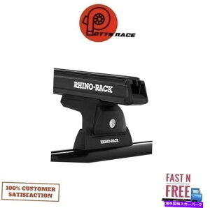 ���[�t�L�����A Rhino���b�NRLT600�g���b�N�}�E���g�u���b�N2�o�[���[�t���b�NJA8123 for 07-21 Tundra 4dr Rhino Rack RLT600 Trackmount Black 2 Bar Roof Rack JA8123 For 07-21 Tundra 4dr�y���s�A���i�z