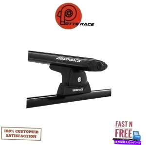 ���[�t�L�����A Rhino���b�N�Q�g���b�N�}�E���g�u���b�N2�o�[���[�t���b�NJa8129 for 07-20 Tundra 4dr Rhino Rack Vortex Trackmount Black 2 Bar Roof Rack JA8129 For 07-20 Tundra 4dr�y���s�A���i�z