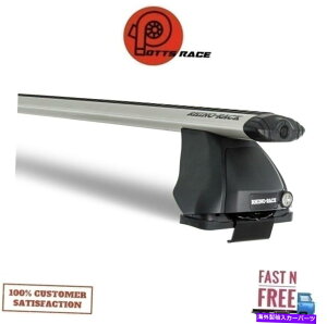 [tLA Rhino Rack Ja2649 Vortex 2500Vo[2 05-12pXt@C_[p̃o[[tbN Rhino Rack JA2649 Vortex 2500 Silver 2 Bar Roof Rack For 05-12 Pathfinder