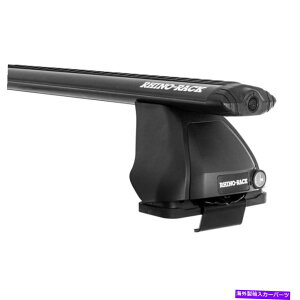 ���[�t�L�����A �q�����_�C�E�G�����g��17-22 RHINO-RACK JA8659 VORTEX 2500�u���b�N���[�t���b�N�V�X�e�� For Hyundai Elantra 17-22 Rhino-Rack JA8659 Vortex 2500 Black Roof Rack System�y���s�A���i�z