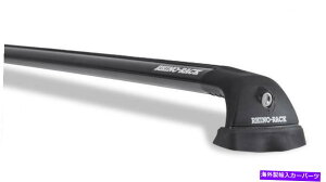 [tLA Rhino Rack2012-2016 Honda CR-V 4DR SUV VORTEX RVP BLACK 2 BAR[tbNɓK Rhino Rack 2012-2016 Fits Honda CR-V 4dr SUV Vortex RVP Black 2 Bar Roof Rack