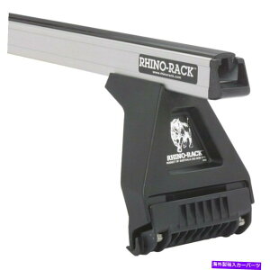 ���[�t�L�����A Rhino-rack JA0721�w�r�[�f���[�e�BRL150�V���o�[���[�t���b�N�V�X�e�� Rhino-Rack JA0721 Heavy Duty RL150 Silver Roof Rack System�y���s�A���i�z