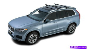 [tLA Rhino Rack 2015-2022tBbg{{XC90tbV[{ebNXSXubN2o[[tbN Rhino Rack 2015-2022 Fits Volvo Xc90 Flush Rails Vortex Sx Black 2 Bar Roof Rack