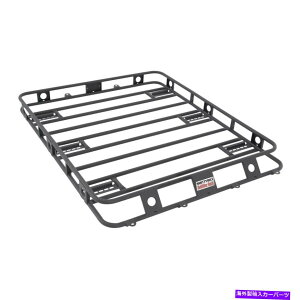 [tLA SMITTYBILT 40505fBtF_[[tbN4tB[gx 5 ft x 4{gŃubN Smittybilt 40505 Defender Roof Rack 4 Ft X 5 Ft X 4 In Bolt Together Black