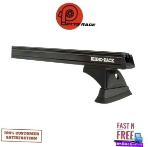 ルーフキャリア Rhino Rack Ja9754ヘビーデューティRCHルーフラックブラック2バー15-20 GMC/CHEVY Rhino Rack JA9754 Heavy Duty RCH Roof Rack Black 2 Bar For 15-20 GMC/Chevy