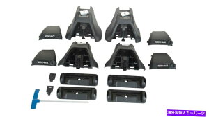 [tLA Rhino-rack USA JA3917 2500}`tBbgHD[tbNVXeɓK06-12 RAV4 Rhino-Rack USA JA3917 2500 Multi Fit HD Roof Rack System Fits 06-12 RAV4