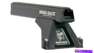 ���[�t�L�����A Rhino Rack 01-12 Ford Escape 4DR SUV�w�r�[�f���[�e�BRLTF�u���b�N2�o�[���[�t���b�N Rhino Rack 01-12 Fits Ford Escape 4dr Suv Heavy Duty RLTF Black 2 Bar Roof Rack�y���s�A���i�z