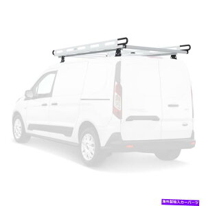 [tLA Vantech H2-78.75 "͂ݕbNBtBbgFgWbgRlNg2014IzCg Vantech H2 - 78.75" Ladder Roof Cargo Rack. Fits: Transit Connect 2014-On White
