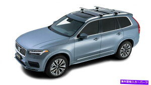 [tLA Rhino Rack 15-22tBbg{{XC90tbV[QSXVo[2o[[tbN Rhino Rack 15-22 Fits Volvo XC90 Flush Rails Vortex Sx Silver 2 Bar Roof Rack