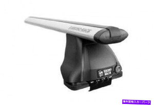 ルーフキャリア Rhino Rack 04-14フィットフォードF150スーパークルー2500マルチフィットエアロルーフラックシステム Rhino Rack 04-14 Fits Ford F150 Super Crew 2500 Multi Fit Aero Roof Rack System