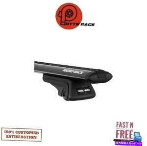 [tLA Rhino Rack Vortex SX Black 2 Bar Roof Rack Ja1779 for 05-19 Frontier D40 4dr Rhino Rack Vortex SX Black 2 Bar Roof Rack JA1779 For 05-19 Frontier D40 4dr