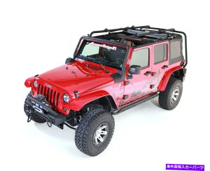 [tLA ȃbW11703.02VFp[tbNtBbg07-18O[iJKj Rugged Ridge 11703.02 Sherpa Roof Rack Fits 07-18 Wrangler (JK)