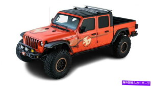 [tLA Rhino Rack 20-22tBbgW[vOfBG[^[4DRsbNAbvVo[2o[obN{[[tbN Rhino Rack 20-22 Fits Jeep Gladiator 4dr Pick Up Silver 2 Bar Backbone Roof Rack