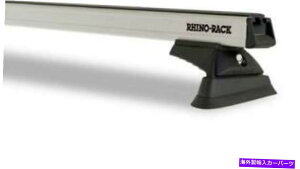 ���[�t�L�����A Rhino Rack 05-16�t�B�b�g�����h���[�o�[LR3��LR4 4DR SUV RCL�V���o�[2�o�[���[�t���b�N Rhino Rack 05-16 Fits Land Rover LR3 & LR4 4dr SUV RCL Silver 2 Bar Roof Rack�y���s�A���i�z