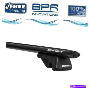 ���[�t�L�����A Rhino Rack Vortex SX���[�t���b�N�V�X�e���u���b�N3�o�[���[�t���b�N�����[�o�u��JA9137 Rhino Rack Vortex SX Roof Rack System Black 3 Bar Roof Rack Removable JA9137�y���s�A���i�z