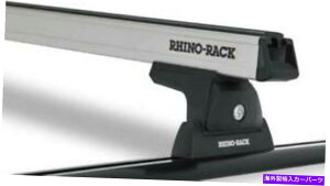 ���[�t�L�����A Rhino Rack 07-20�t�B�b�g�g���^Tundra 4DR�w�r�[�f���[�e�BRLT600�V���o�[1�o�[���[�t���b�N Rhino Rack 07-20 Fits Toyota Tundra 4dr Heavy Duty RLT600 Silver 1 Bar Roof Rack�y���s�A���i�z