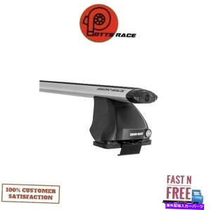 [tLA Rhino Rack JA3924 Vortex 2500[tbNVXeVo[2o[p^R} Rhino Rack JA3924 Vortex 2500 Roof Rack System Silver 2 Bar For 05-22 Tacoma