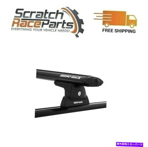 ���[�t�L�����A Rhino Rack Vortex TrackMount�u���b�N1�c���h��4DR 07-20 JA8125�p�o�[���[�t���b�N Rhino Rack Vortex Trackmount Black 1 Bar Roof Rack For Tundra 4dr 07-20 JA8125�y���s�A���i�z