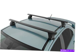 ルーフキャリア Rhino Rack 04-12フィットシボレーコロラドGMCキャニオンエアロルーフラックブラック Rhino Rack 04-12 Fits Chevrolet Colorado Fits GMC Canyon Aero Roof Rack Black
