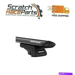 [tLA Rhino Rack Vortex sx Black 2o[[tbNteBAD40 4DR 05-19 JA1779 Rhino Rack Vortex SX Black 2 Bar Roof Rack For Frontier D40 4dr 05-19 JA1779