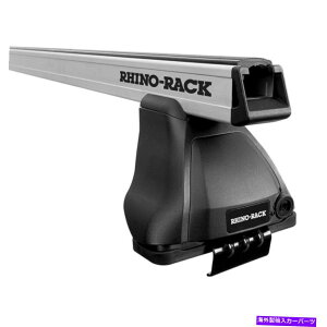 ���[�t�L�����A �N���C�X���[200 11-14 RHINO-RACK JA4800�w�r�[�f���[�e�B2500�V���o�[���[�t���b�N�V�X�e�� For Chrysler 200 11-14 Rhino-Rack JA4800 Heavy Duty 2500 Silver Roof Rack System�y���s�A���i�z