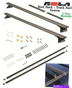 [tLA [tbNNXo[Rv[gw/gbN[VXe96-15ch165lbɓK܂ ROLA ROOF RACK CROSS BARS COMPLTE W/ TRACK RAIL SYSTEM FITS 96-15 TUNDRA 165LB