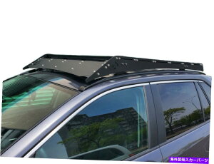 [tLA @K[hubNpE_[R[g[tbN| 2019-2022g^RAV4ɓK Vanguard Black Powdercoat Roof Rack | Fits 2019-2022 Toyota RAV4