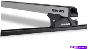 ���[�t�L�����A Rhino Rack 96-01�t�B�b�g�t�H�[�h�G�N�X�v���[���[01-03�O�����h�{�C�W���[�V���o�[2�o�[���[�t���b�N Rhino Rack 96-01 Fits Ford Explorer 01-03 Grand Voyager Silver 2 Bar Roof Rack