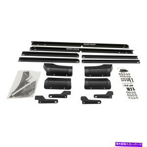 [tLA W[vO[JK 18wr[f[eBRCLubNobN{[}Eg[tbNVXe For Jeep Wrangler JK 18 Heavy Duty RCL Black Backbone Mount Roof Rack System