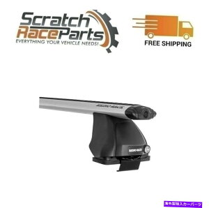 [tLA JA2655 Rhino Rack Vortex 2500[tbNVXeVo[07-17RpX JA2655 Rhino Rack Vortex 2500 Roof Rack System Silver For 07-17 Compass