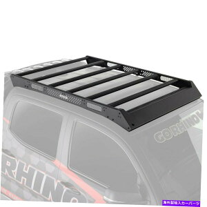 [tLA g^^R}2016-2021 Go Rhino Ceros Roof Cargo Basket 62 "L X 47" W For Toyota Tacoma 2016-2021 Go Rhino Ceros Roof Cargo Basket 62" L x 47" W