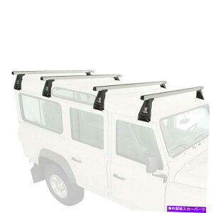 [tLA h[o[̃fBtF_[110 93wr[f[eBRL210Vo[[tbNVXe For Land Rover Defender 110 93 Heavy Duty RL210 Silver Roof Rack System