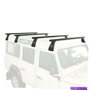 [tLA h[o[fBtF_[110 93wr[f[eBRL210ubN[tbNVXe For Land Rover Defender 110 93 Heavy Duty RL210 Black Roof Rack System