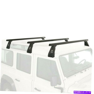 [tLA h[o[fBtF_[110 93wr[f[eBRL210ubN[tbNVXe For Land Rover Defender 110 93 Heavy Duty RL210 Black Roof Rack System